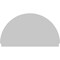 Ekena Millwork Half Round 3 Spoke Architectural Grade PVC Combination Pediment, 86"W x 49-3/4"H x 2-3/4"P PEDPC086X500HRO03 - alternate 3